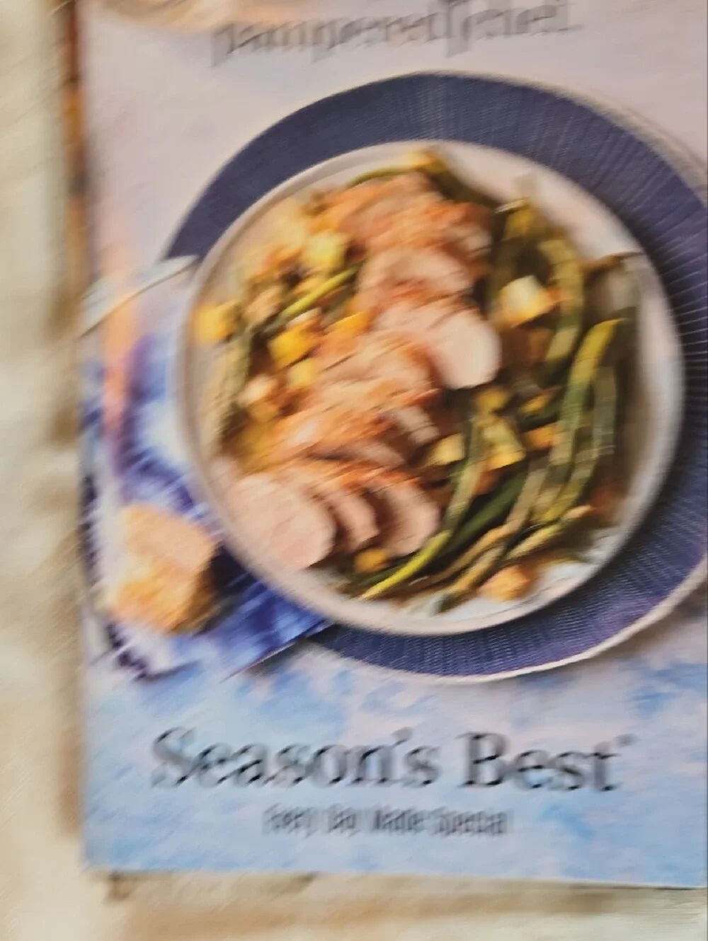 Pampered Chef Season's Best Cookbook Set